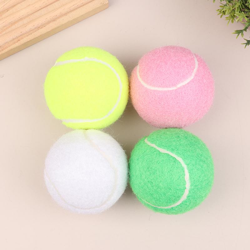 Vysoce elastický tréninkový zábavní míč tenis pro soutěžní tréninková cvičení elastické vlákno guma venkovní tenisový míč