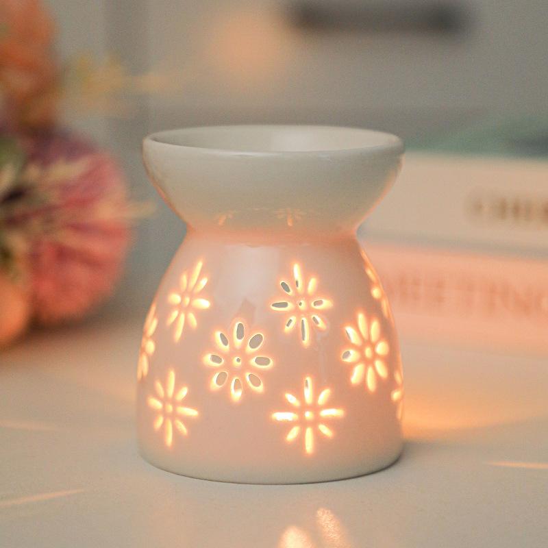 Incense Burner Wax Candle Incense Burner Incense Burner Bedroom Lamp Paint Aromatherapy Essential Oil Household