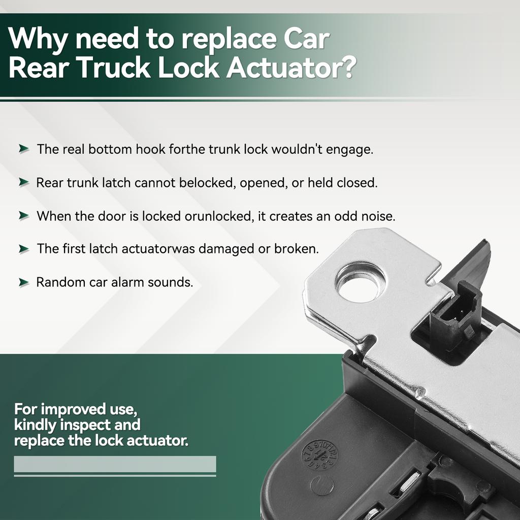 Tailgate Boot Lock Latch Catch Mechanism For VW MULTIVAN MK5 Mk6 TRANSPORTER T5 T6 7E5827505B 7E5827505A 7E5827505C 7E5827505D