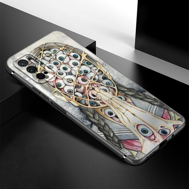 

Чехол для телефона Shintaro Kago с рисунком ужасов для Xiaomi Redmi Note 7 8 9 10 Lite 11 11E 11T 12 Pro 11S 4G 10T 5G 8T 9S 10S Redmi Note 7(Pro)