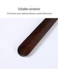 Solid Wood Long-Handled Shoehorn for Easy Shoe Wearing - Ideal for Pregnant Women and Elderly