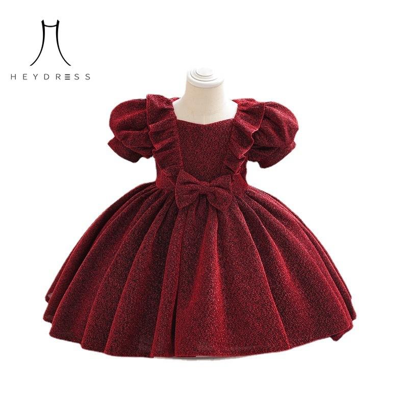 Princess Dress Large Children Girl Dress Children Pontoon Party Elegant Dress