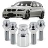 WheelBolts Locking Lug Nuts M12 x 1.5 with Locks Key For Nissan MICRA (K12) Qashqai NOTE (E11) Alloy Wheel Lug Stud & Taper Seat