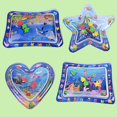 Tapis d'eau gonflable pour bébé, coussin gonflable, tapis de jeu d'eau pour nourrissons en bas âge, éducation précoce, développement de jouets pour bébés, jouets d'été