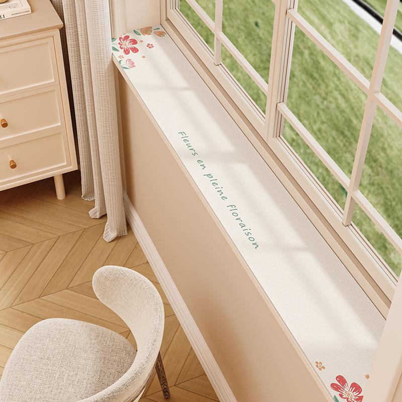 Bardzo Wąska Podkładka na Parapet Wodoodporna Podkładka Ochronna Przed Kurzem Podkładka Ochronna Ochrona Przed Słońcem Miękka Bez Diatomowa Zmywalna Podkładka na Parapet