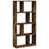 VidaXL Bookcase Smoked Oak 60x20x120 Cm Engineered Wood, Shelf, Storage Shelf, Book Support, Shelf To 858151