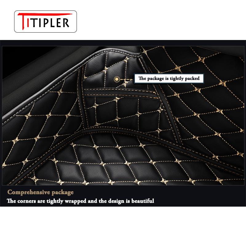 BFY1 TITIPLER Custom Car Floor Mats For Nissan JUKE ESQ Auto Carpets Foot Coche Accessorie
