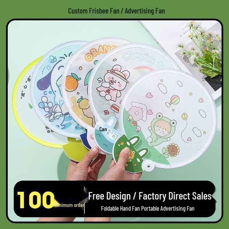 

Складной нейлоновый летающий диск-веер с логотипом на заказ