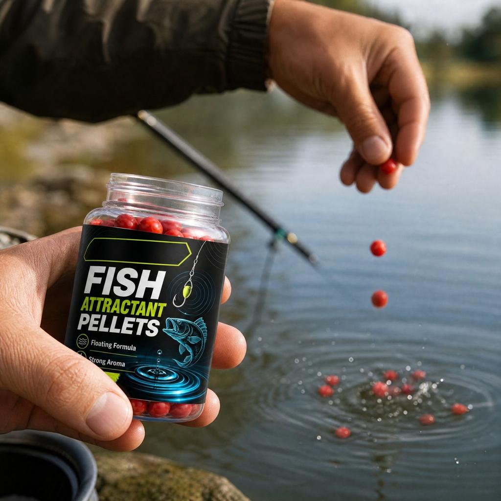 Scented Fish Attractant Pellets for Fishing Groundbait for Pond and