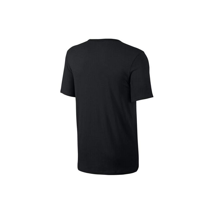 Nike T Shirts Men's Black Crew Neck Moderate 696708-013