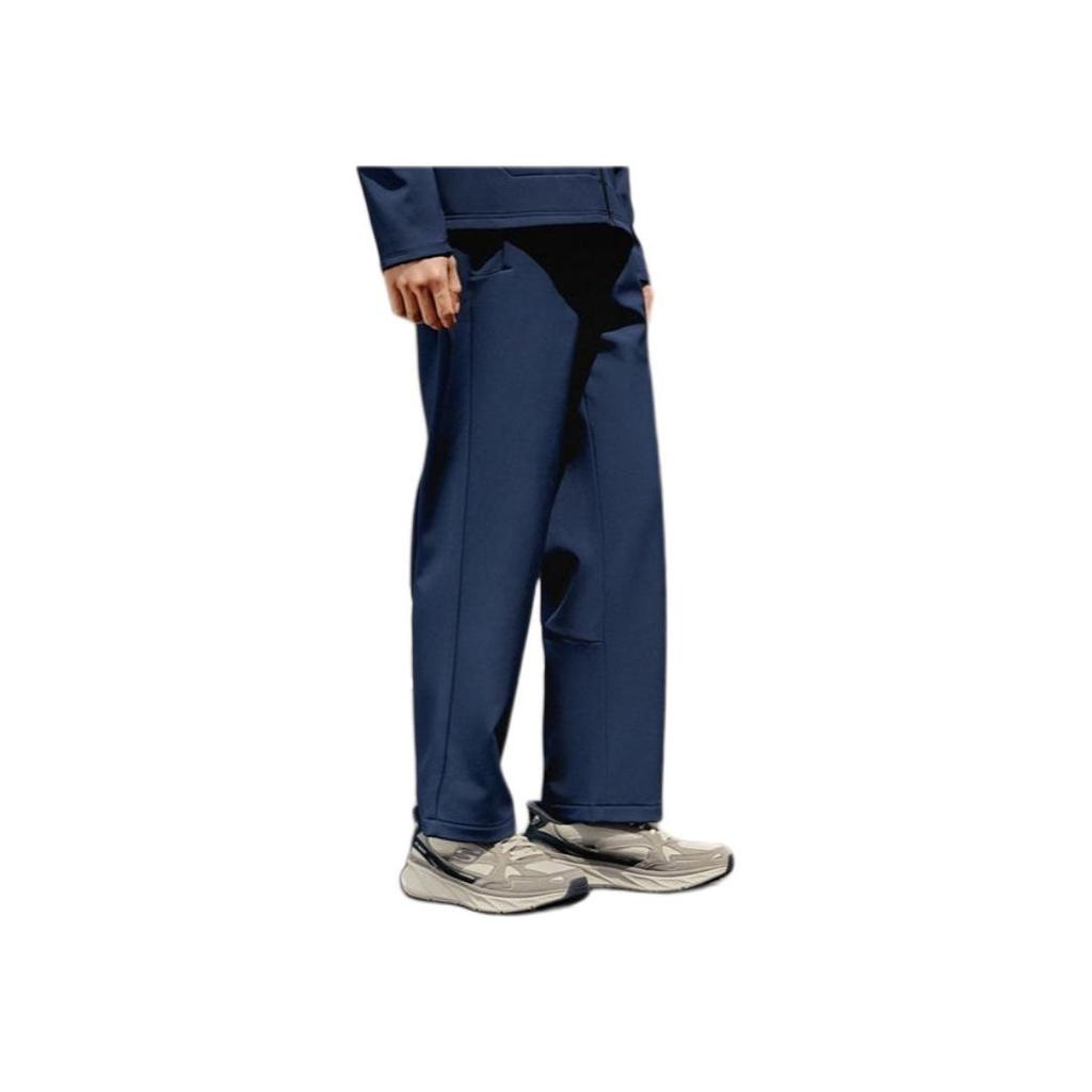 Skechers Logo Water-Resistant Windproof Durable Fleece Lined Warm Tapered Casual Pants Men Bottoms P425M079-02MZ