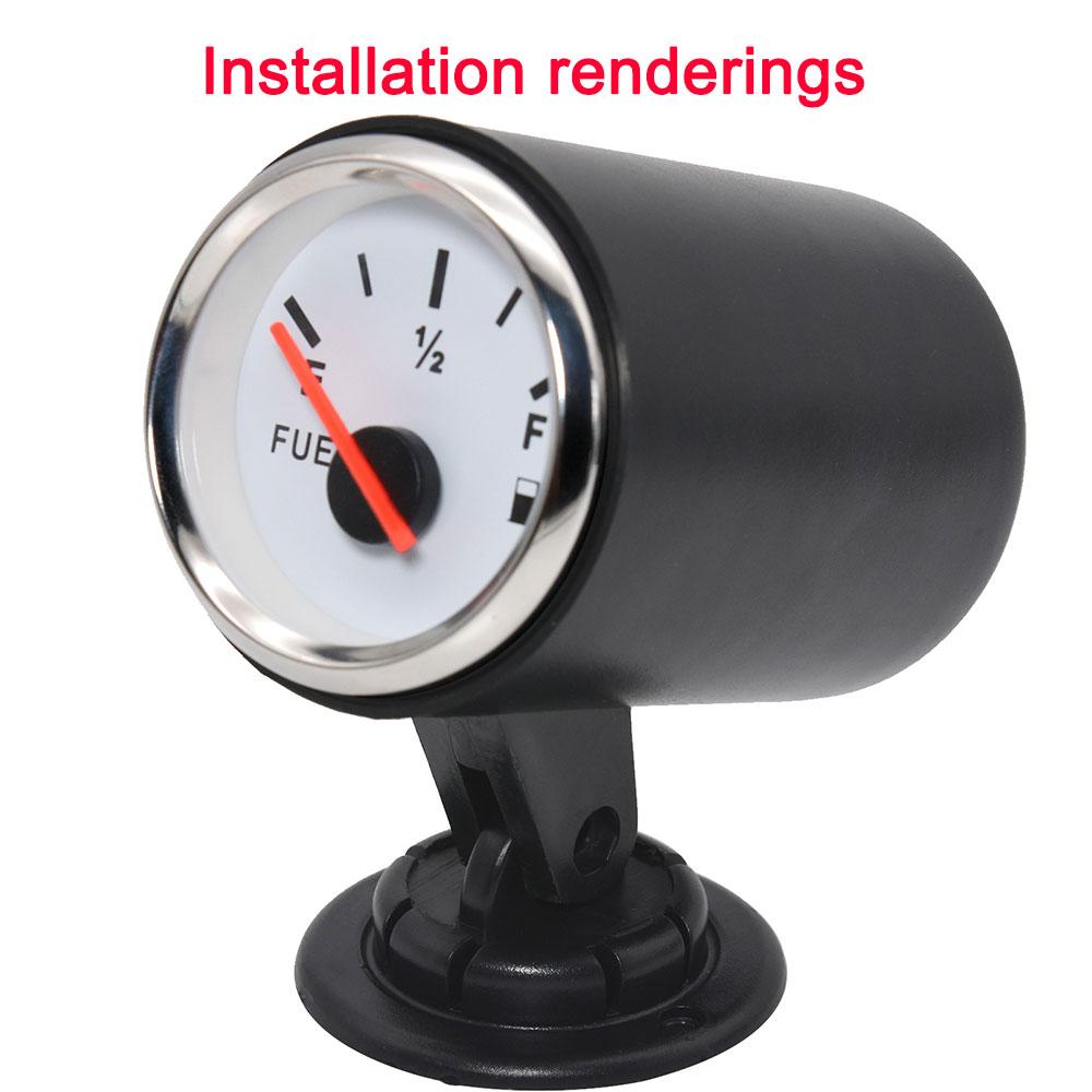 52mm Gauge Holder Car Single Gauge Meter Cup Pod Dash Mount Bracket Boost Plastic Durable For Universal Auto Gauges Trim Parts