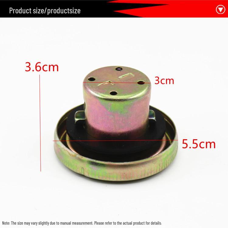 Motorcycle Race Fuel Tank Cap for Dayang 100 Moped, QS110, and Universal Beam Models