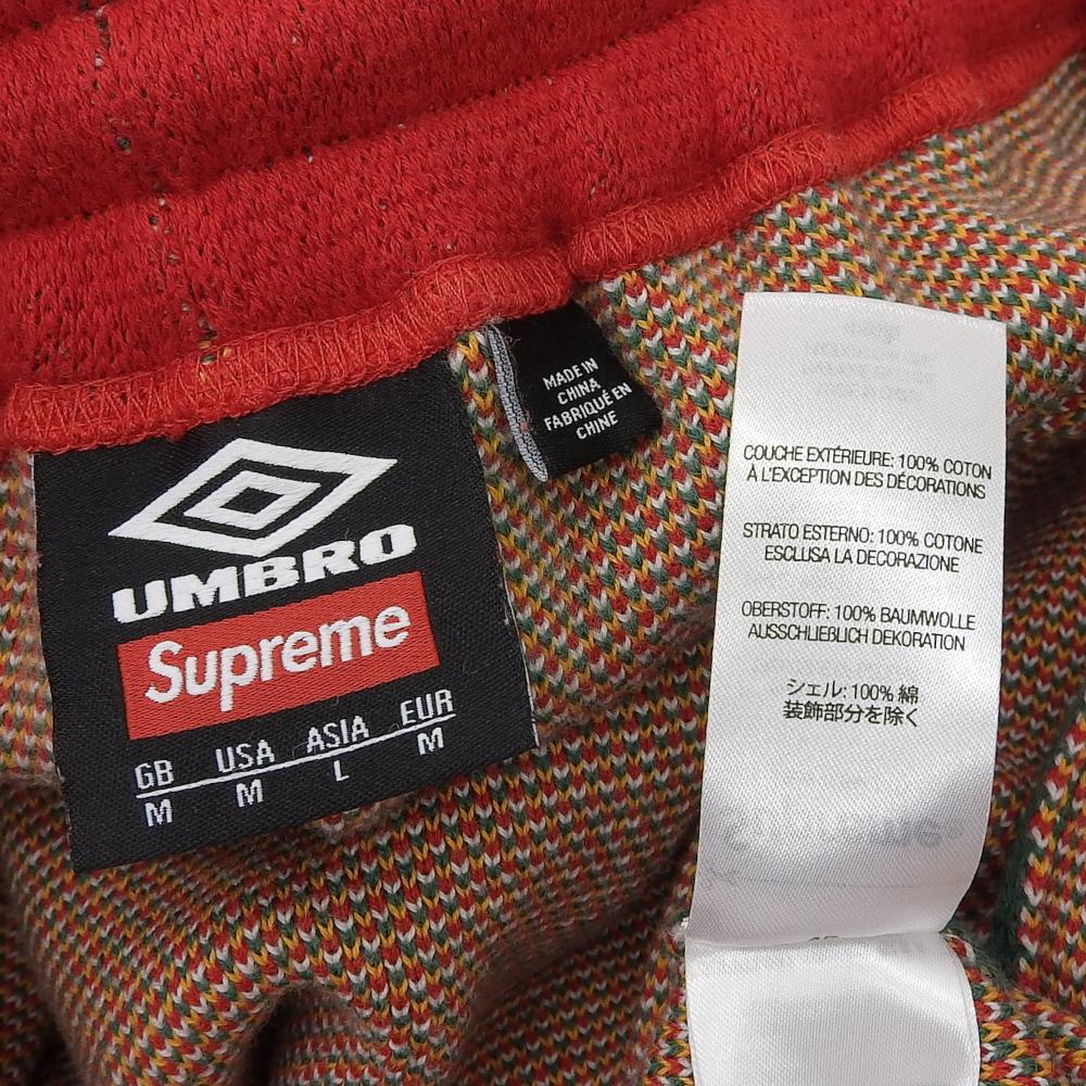 Supreme Excellent Condition Men's Soccer Knit Pants, Size L, Red Bottoms L(ASIA) Red seriesUsed