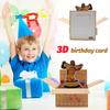10-pack Of Fun 3D Birthday Cards With Funny 3D Characters To Surprise Your Friends With Unique Greeting Cards