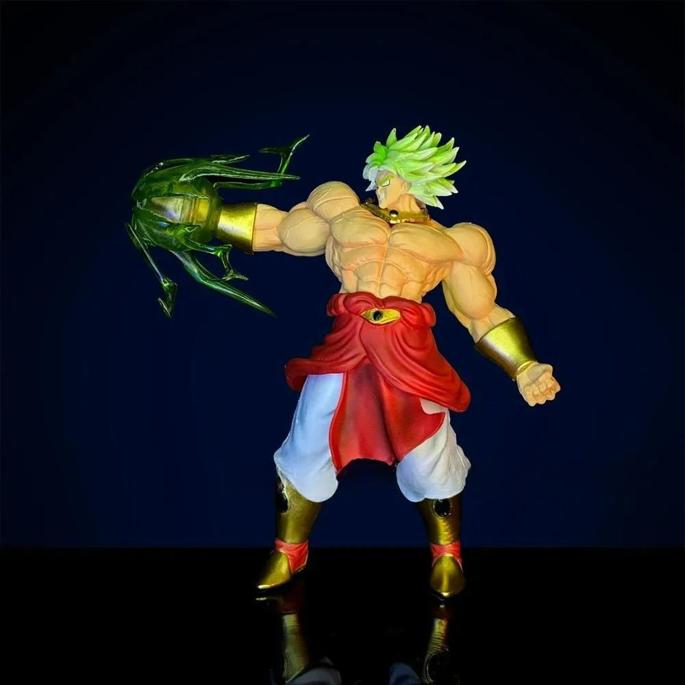 Dragon Ball Z Figure Broly Super Saiyan Goku VS Broly Action Figure PVC Collection Model Toys Gifts 15cm/5.9in