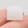 10Pcs Mini Healing Crystal Pyramid Decorative Ornament,Natural Stone with Four Sides Tapered,Reiki Crystal Point Home Decor Jewelry 14x14mm