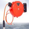 Functional Garden Hoses Reel with Wear Resistant PU Material 180° Swivel Hoses Reel for Long Lasting Performances