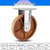 3 to 5 Inch High-Temperature Resistant Swivel Casters with Glass Fiber Bakelite for Oven Carts (Up to 300°)