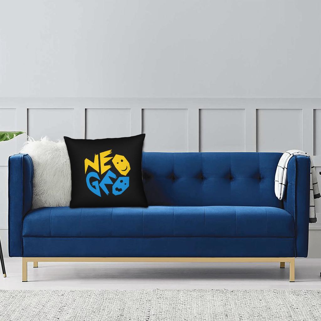 Neo Geo Arcade Pillowcase Double-Sided Printing Polyester Cushion Cover Decor Pillow Case Cover Home Zipper 45X45Cm