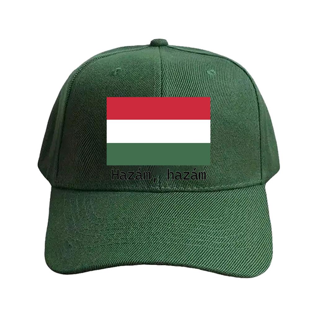 Ungarische Flagge Hazm hazm Baseballkappe Frau Männer Sommer Lässiger Sonnenhut Erwachsener Verstellbar Wander-Angelhut