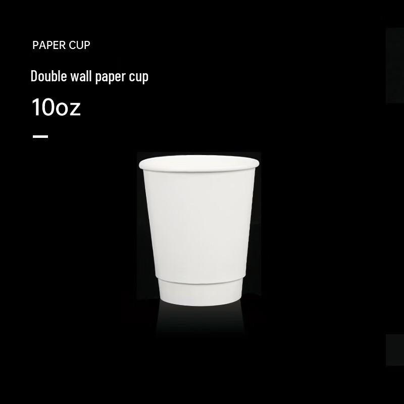 Diren Custom Logo Double-Layer Disposable Paper Cups