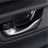 For 2023 2025 Honda CRV CR-V Carbon Fiber Inner Car Door Handle Bowl Cover Trim
