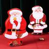 Tinplate Box Santa Claus Storage Box Candy Box Biscuit Box Snack Box Multi Functional Piggy Bank Gift Packaging Box