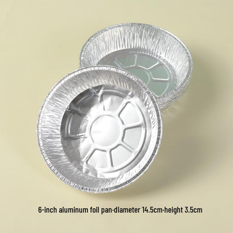 

MOLUONA Disposable Sugarcane Pulp Plates 6 inch