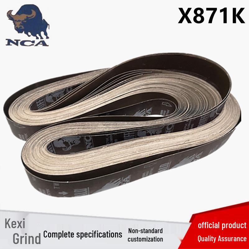

NCA Buffalo X871K Japanese-Imported Sanding Belt, 2100x50mm, 4000x100, Aluminum Oxide Sandpaper Roll for Polishing