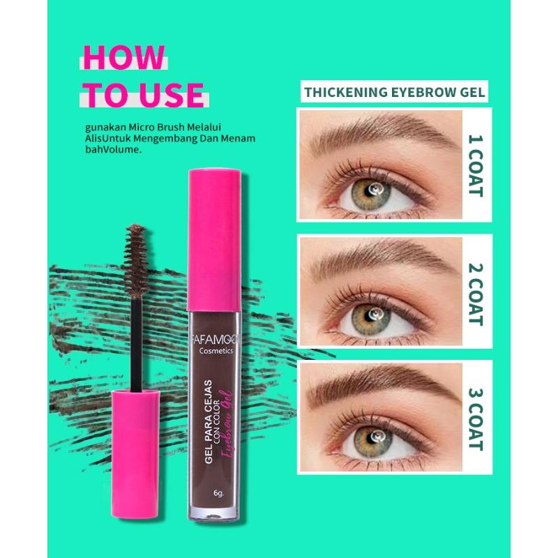 The New Long-lasting Coloring Is Not Easy To Take Off Makeup, Waterproof 4-color Eyebrow Dye Cream, Eyebrow Gel