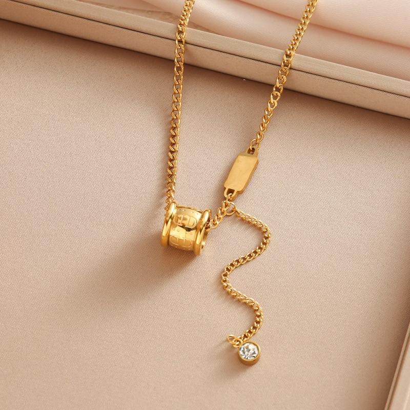 

Универсальное ожерелье из титановой стали с цепочкой на ключицу 1