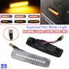Side Marker Turn Signal Light For BMW 5 Series E39 M5 LED Dynamic Repeater Sequential Lamp Flasher Blinker 1995-2003