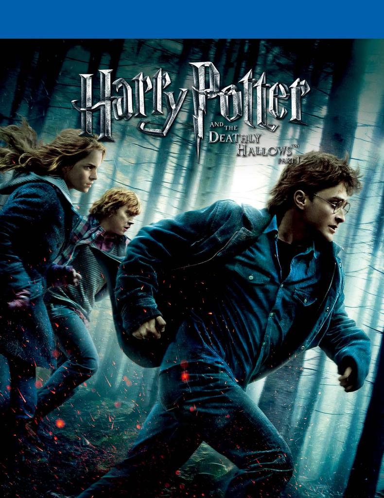 Harry Potter and the Deathly Hallows Part 1 Blu-ray & DVD Set Special Edition (4 Discs) [Limited Edition]
