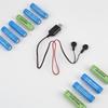 Universal Magnetic 3.7V 4.2V Lithium Battery Charging Cable for Power Bank Headlamp Quick Recharge Cord for Home Travel Use