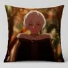 Anime To Your Eternity Cushion Cover Short Plush Cushion Cover Double Sided Print Washable Sofa Pillowcase Home Decor Gift