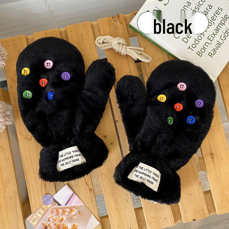 

Yammo Зимние теплые велосипедные перчатки с пуговицами Size 1