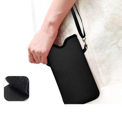 Shockproof Protective Phone Pouch Adjustable Strap Neck Lanyard Case Neoprene Phone Sleeve  Travel