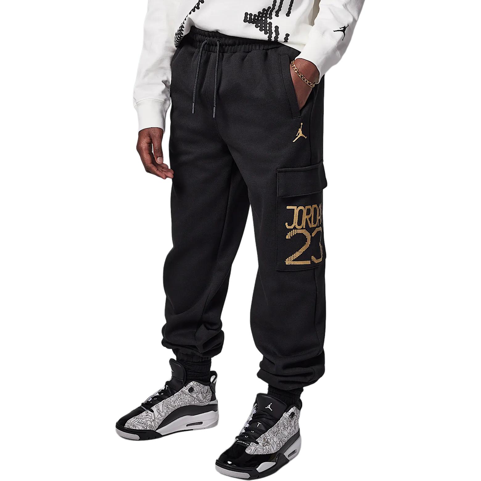 

Jordan Pants New Year Transformation Series Comfortable Versatile Kids Pants Black IF3744-010 M