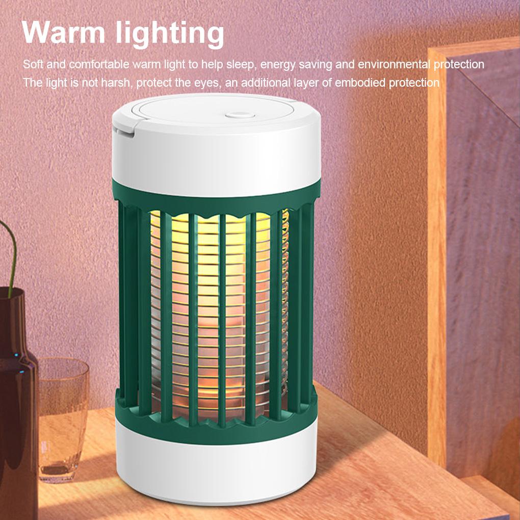 Electric Shock Pest Lamp 2 Gear Adjustable Sleep Bug Control Low-noise Fly Catcher Large Range Attraction Bedroom Light