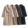 2024 Autumn Women's European & American Fashion Loose Soft Jacket Coat