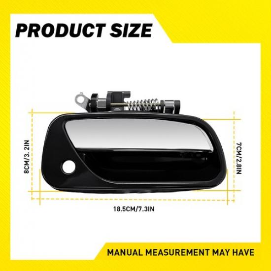 Front Passenger Side Exterior Door Handle For Toyota T100 1993-1998 TO1311135