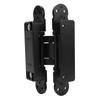Door Hinge Quiet Zinc Alloy Matte Finished 3D Adjustable Invisible Door Hinge for 1 3/8 Inch Door