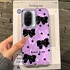 Cute Heart Bow Girls Phone Case For Xiaomi Redmi 14C 13C 10 9A 9C Note 14 13 12 11 10S 9 8 Pro Plus A5 A4 A3 A2 A1 Fundas Cover