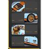 1/24 Porsche Panamera GULF Supercar Alloy Diecasts & Toy Vehicles Metal Toy Car Model Sound and Light Collection Toy
