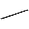 Gummimatten-Endkappe 10050276 schwarz 95 x 6 x 1 cm