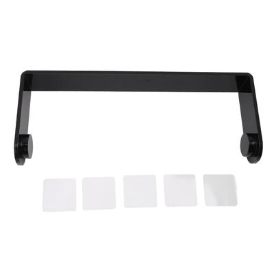 Acrylic Paper Towel Holder Under Cabinet Self Adhesive Paper Towel Rack Kitchen Roll Dispenser For Kitchen Bathroom