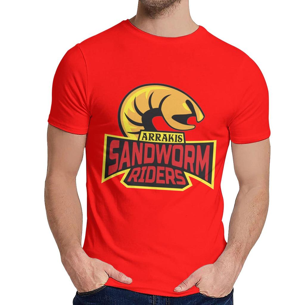 Movie Arrakis Sandworm Riders T Shirt Quality Cotton Harajuku Man S O Neck Streetwear La