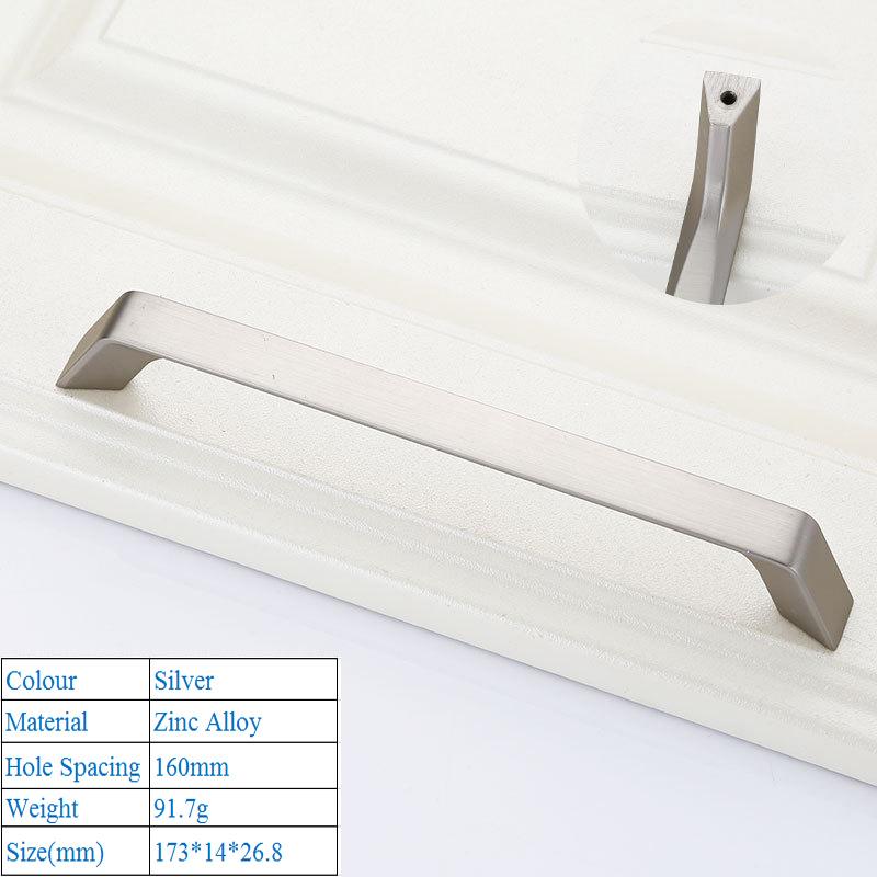 1 PC Modern Simplicity High Grade Decorative Furniture Hardware Bookcase Cabinet Closet Door Handle Zinc Alloy Push Pull Handle