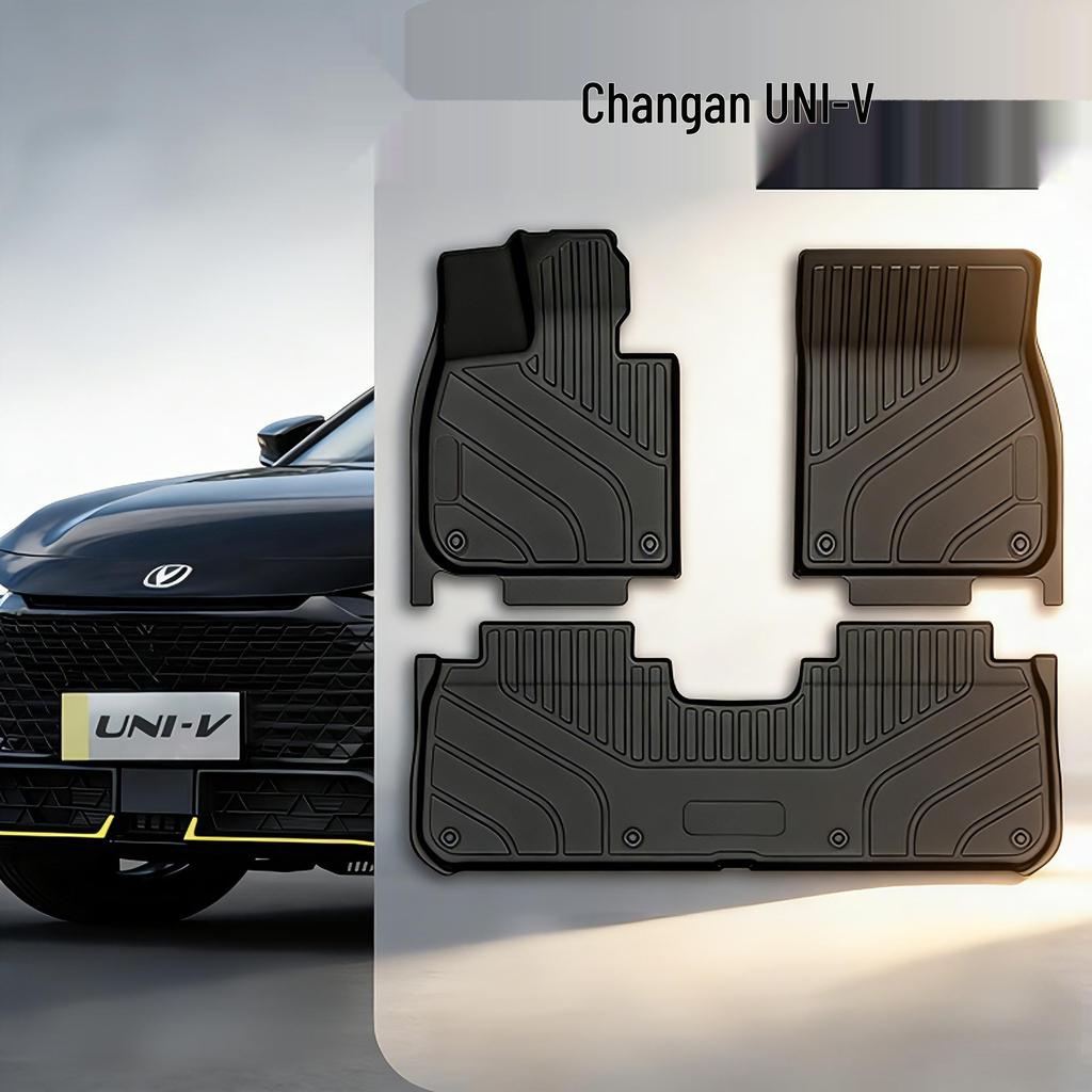 26 New Changan UNIV Floor Mats: TPE Full Surround Carpet for Driver's and Trunk